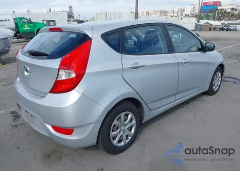 2014 Hyundai Accent Gs z USA, uszkodzony, nr VIN KMHCT5AE7EU141509